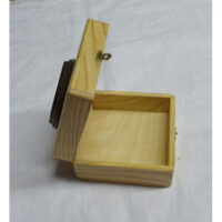 Asl94b Scatola in legno portaspilli – Cuore scuro