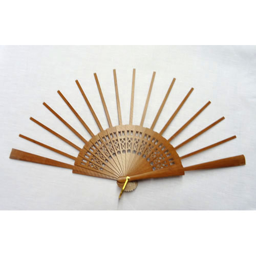 Ven300 Struttura ventaglio traforato legno verniciato cm 43