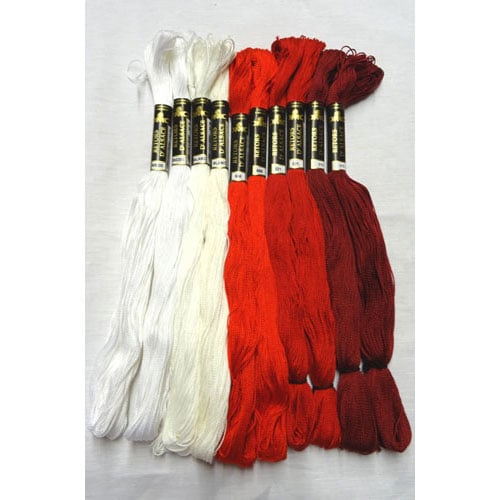 retors7 Retors d’Alsace DMC – Filato da Ricamo n°5 – kit 10 Matasse 2 per colore