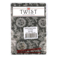 Accm542 Chiaogoo twist red cable 2"/5 cm mini - 3 cavi