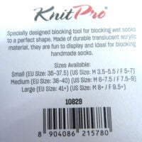 Accm544b Acqua Sock Blockers - KnitPro 10828