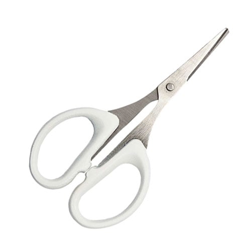 For352 Forbice da ricamo Rico Designs cm 10 con manico bianco e lame in acciaio inossidabile affilate