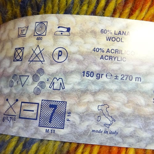 Lana63b Gaucho Silke gr 150/270 mt - ferri n°7 - Colori Nuovi