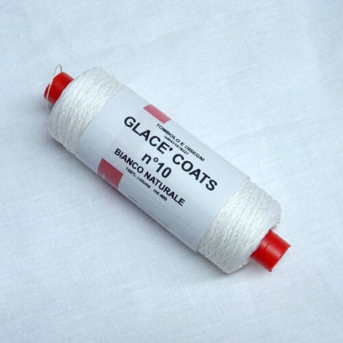 Ctv20 Cotone Glace' 10 bianco Coats/Cadena