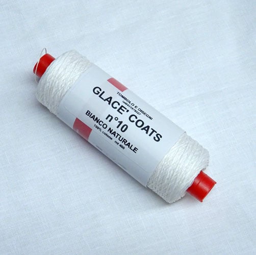Ctv20 Cotone Glace' 10 bianco Coats/Cadena
