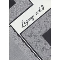 Mb128 Cartella "Legacy Vol. 3" di Kumiko Nakazaki contenente disegni per merletto Binche ispirati a pizzi antichi originali