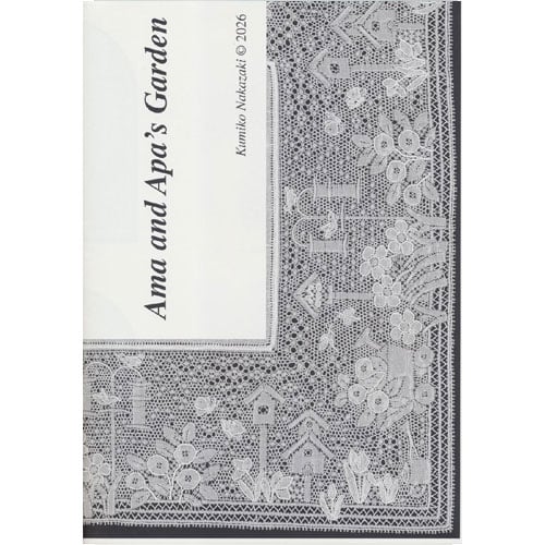 Mb134 Cartella 2026 di Kumiko Nakazaki contenente disegni per merletto Binche originali